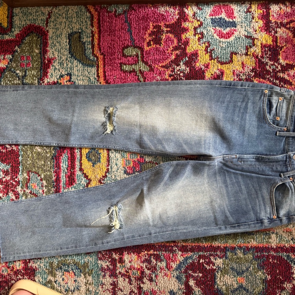 MOTHER The Tomcat Ankle Fray Jeans